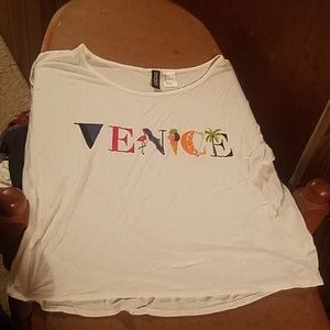 Crop top 'Venice' top
